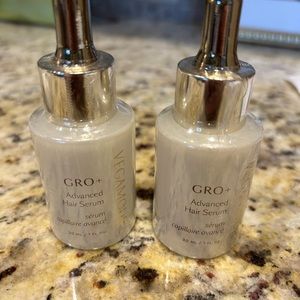 Two unopened bottles Vegamour Gro+ advanced hair serum